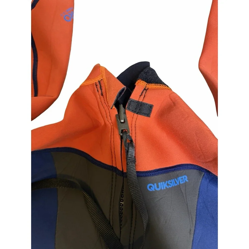 Quicksilver Wetsuit Kids Youth Size 6 F'n Neoprene Syncro F-Lock 3:2